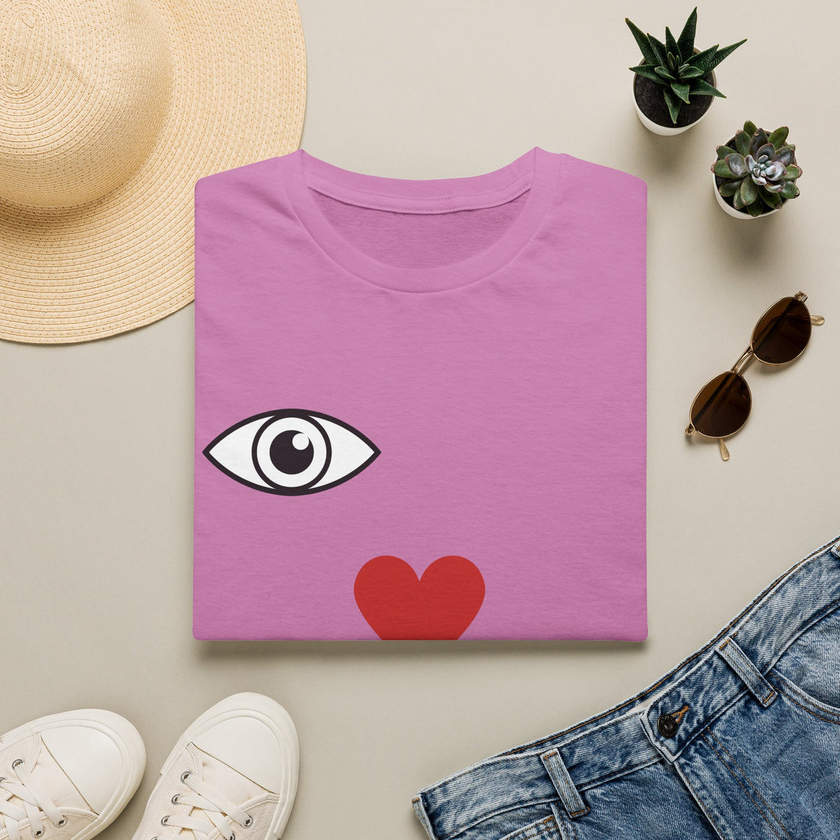 Eye Love Pickleball- Diagonal