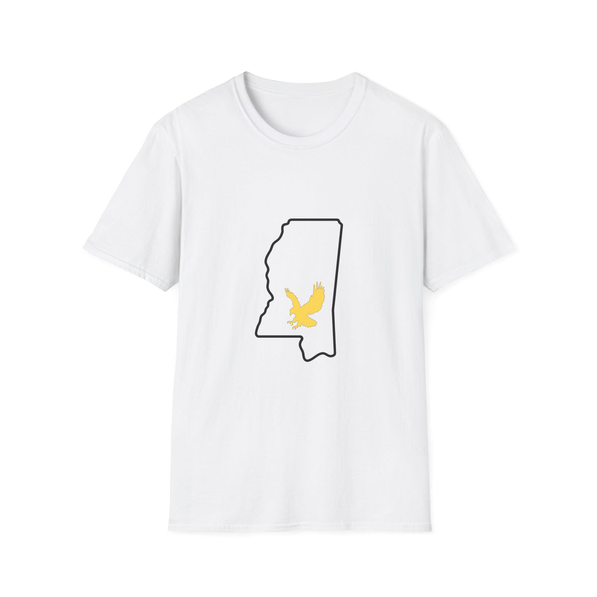 Black & Gold- MS Outline- Golden Eagle