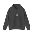 Black & Gold Football Hoodie — College Team Fan Pullover