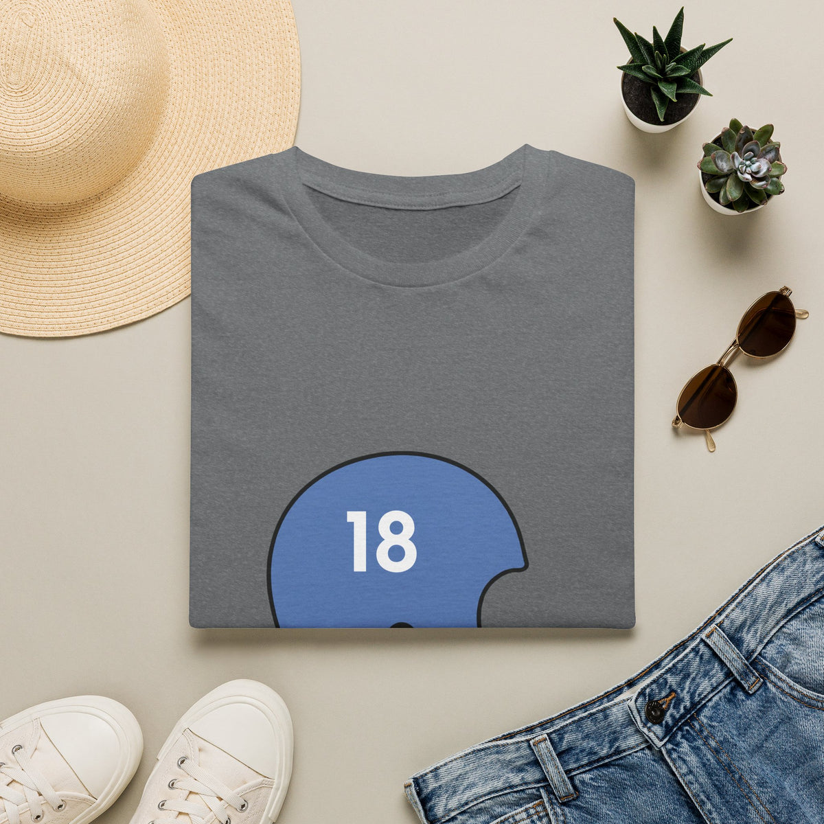 Miss. #18 Vintage Helmet T-Shirt