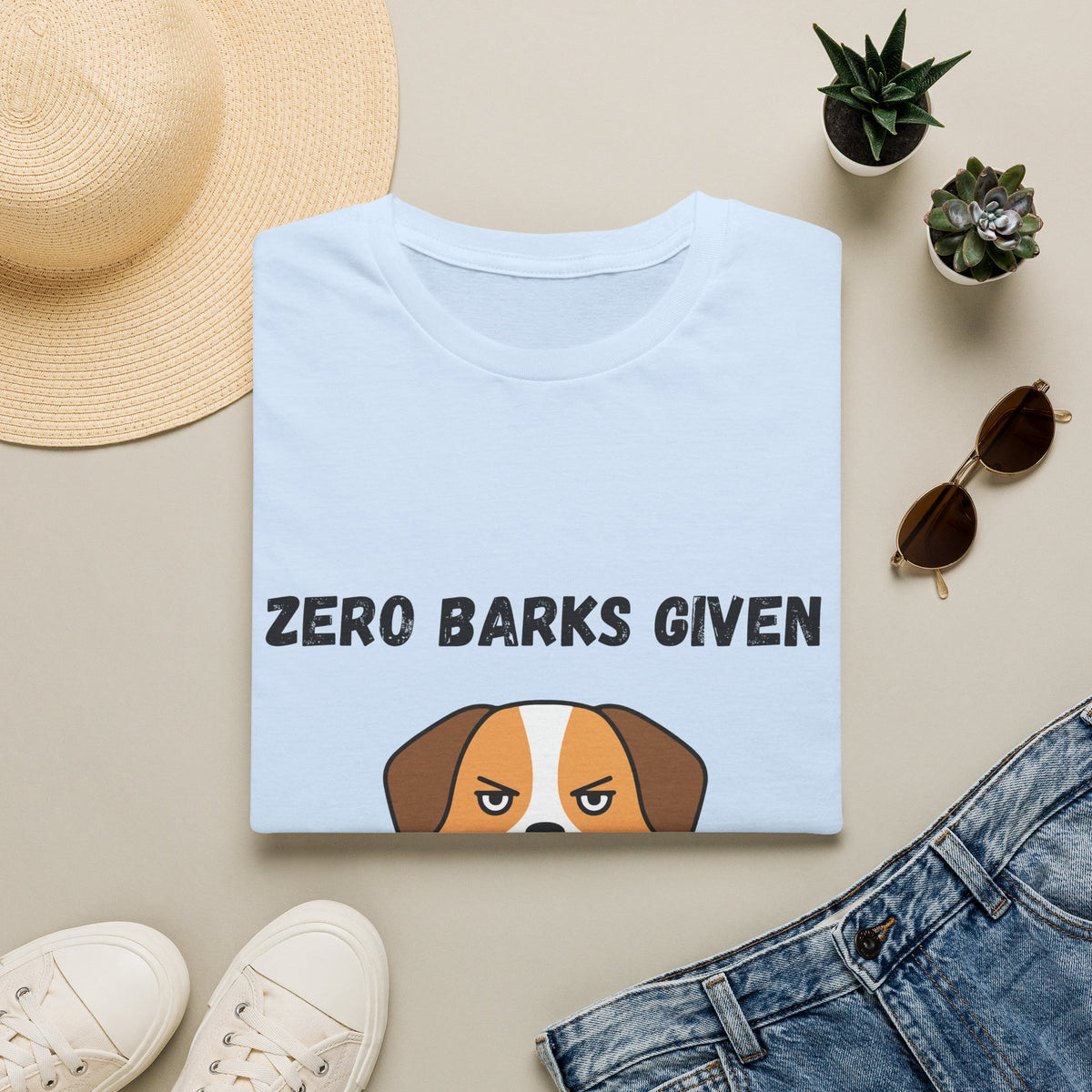 Zero Barks Given T-Shirt