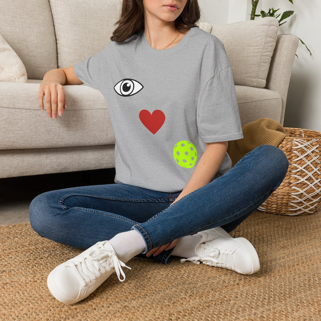 Eye Love Pickleball- Diagonal