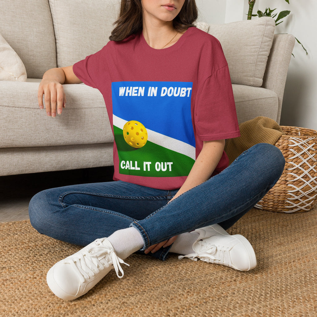 When in Doubt, Call it Out- Pickleball