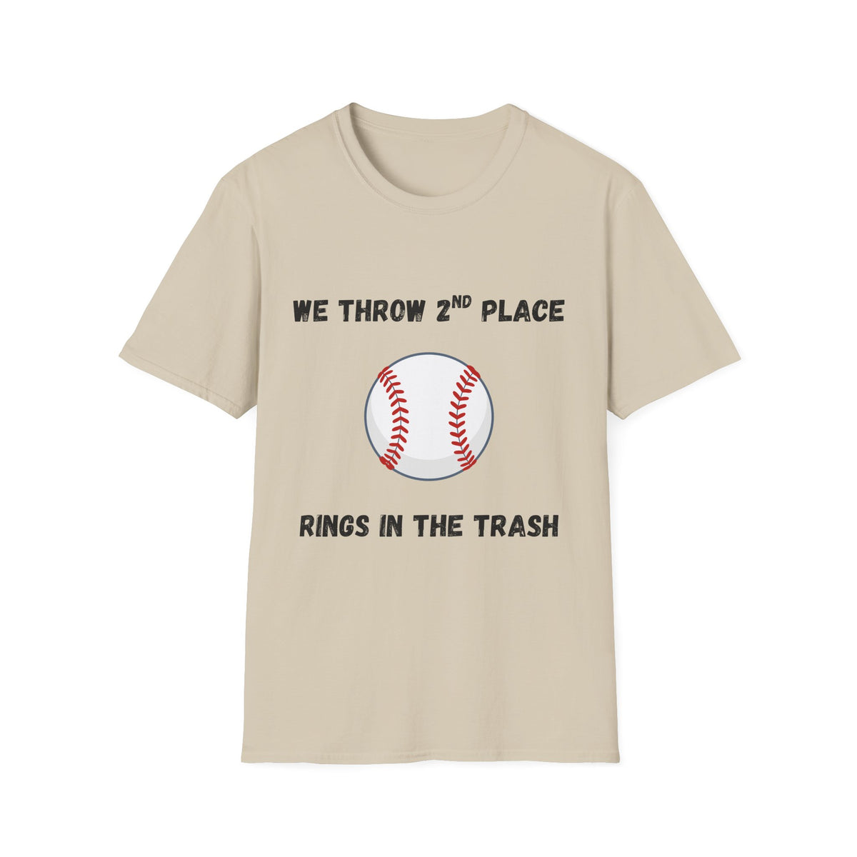 2nd Place Rings in Trash- Baseball