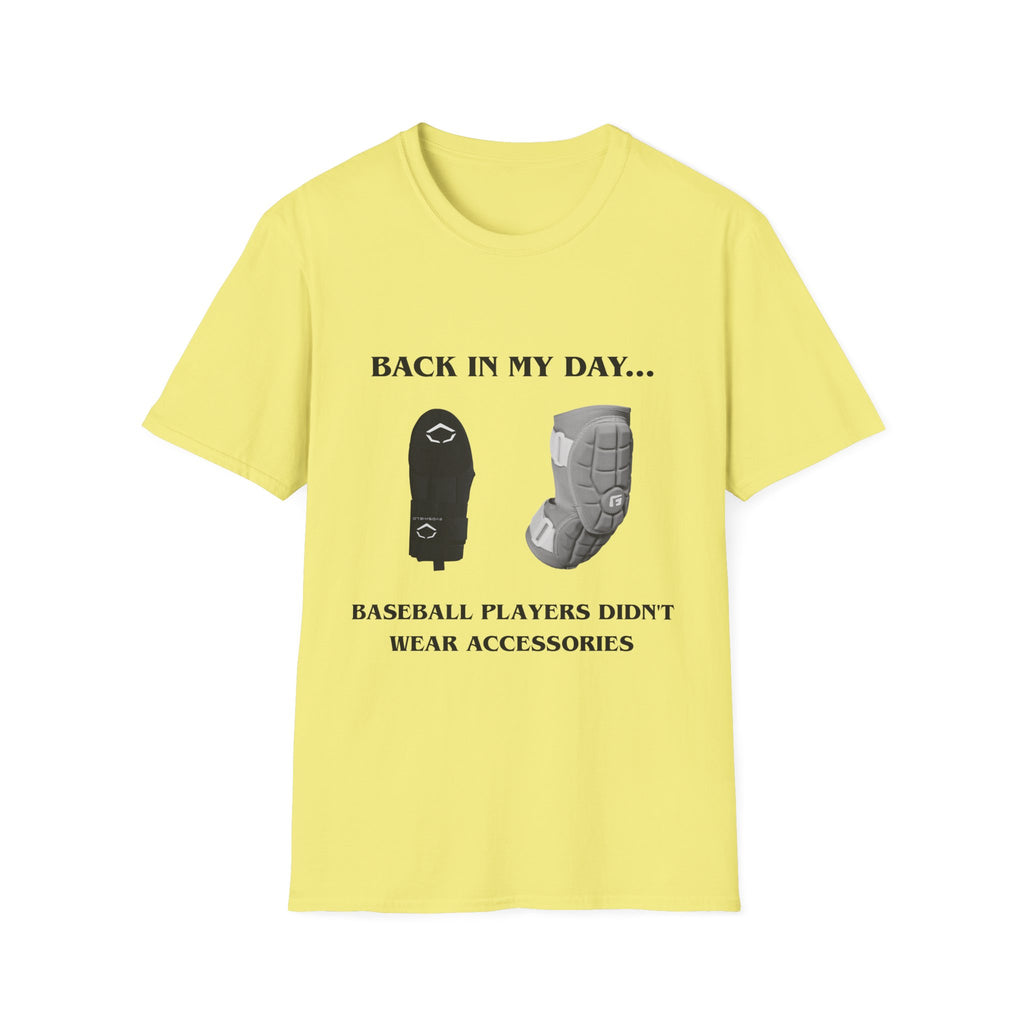 BIMD- Baseball Players Didn't Wear Accessories
