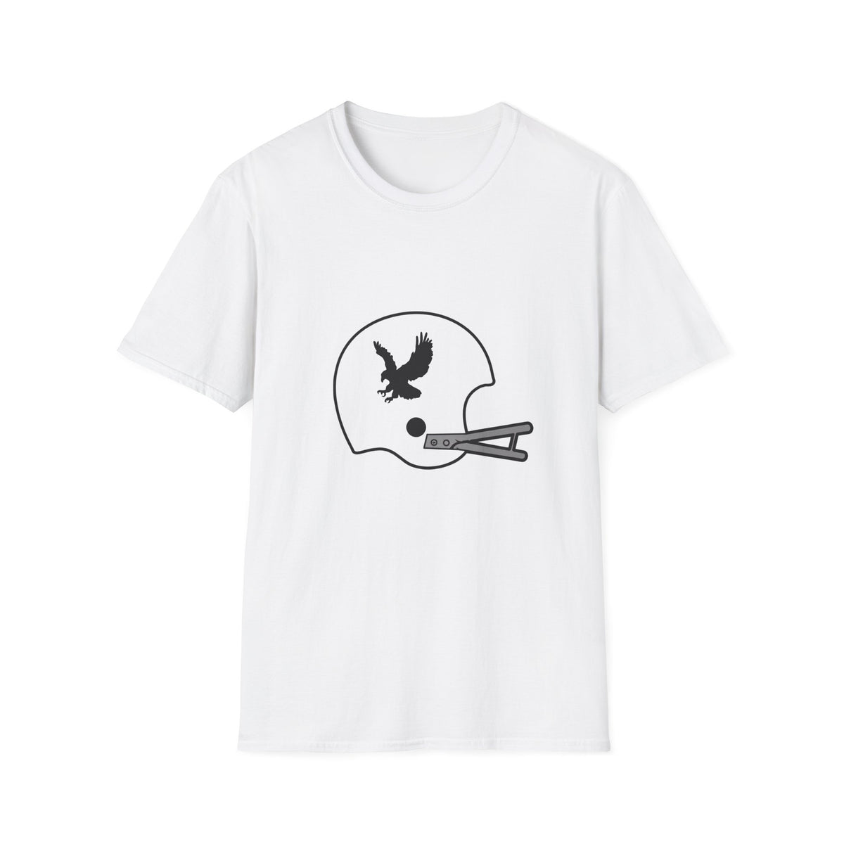 Black & Gold Vintage Helmet T-Shirt