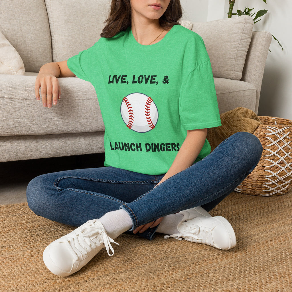Live, Love, & Launch Dingers- Baseball