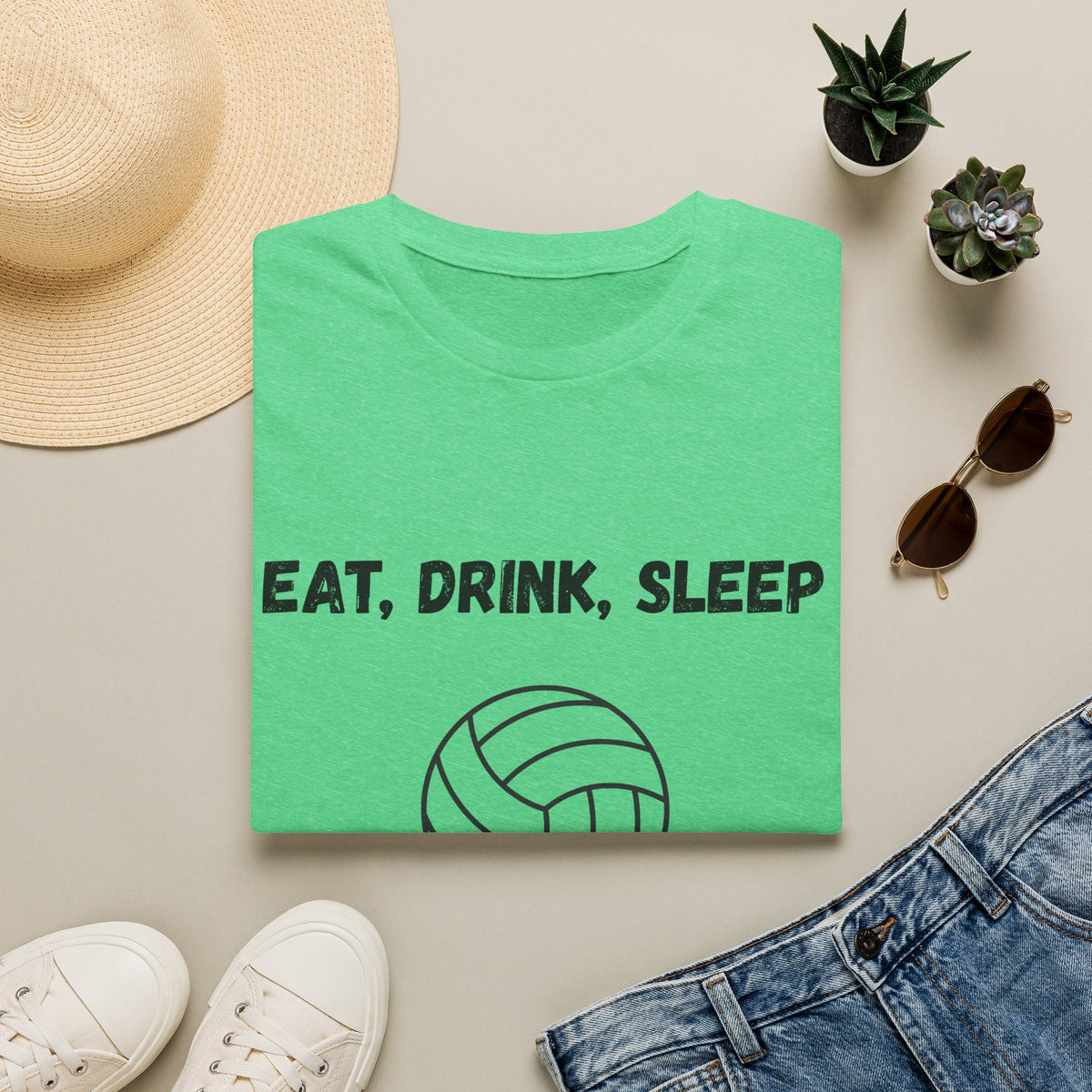 Eat, Drink, Sleep Play Volleyball T-Shirt