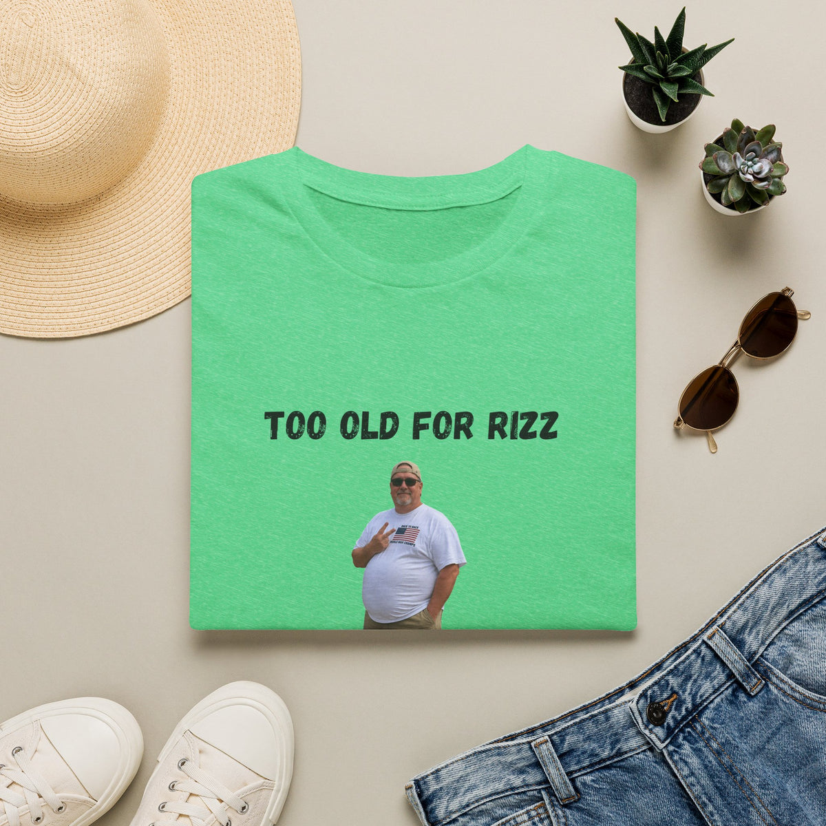 Too Old for Rizz, Too Young for Medicare T-Shirt