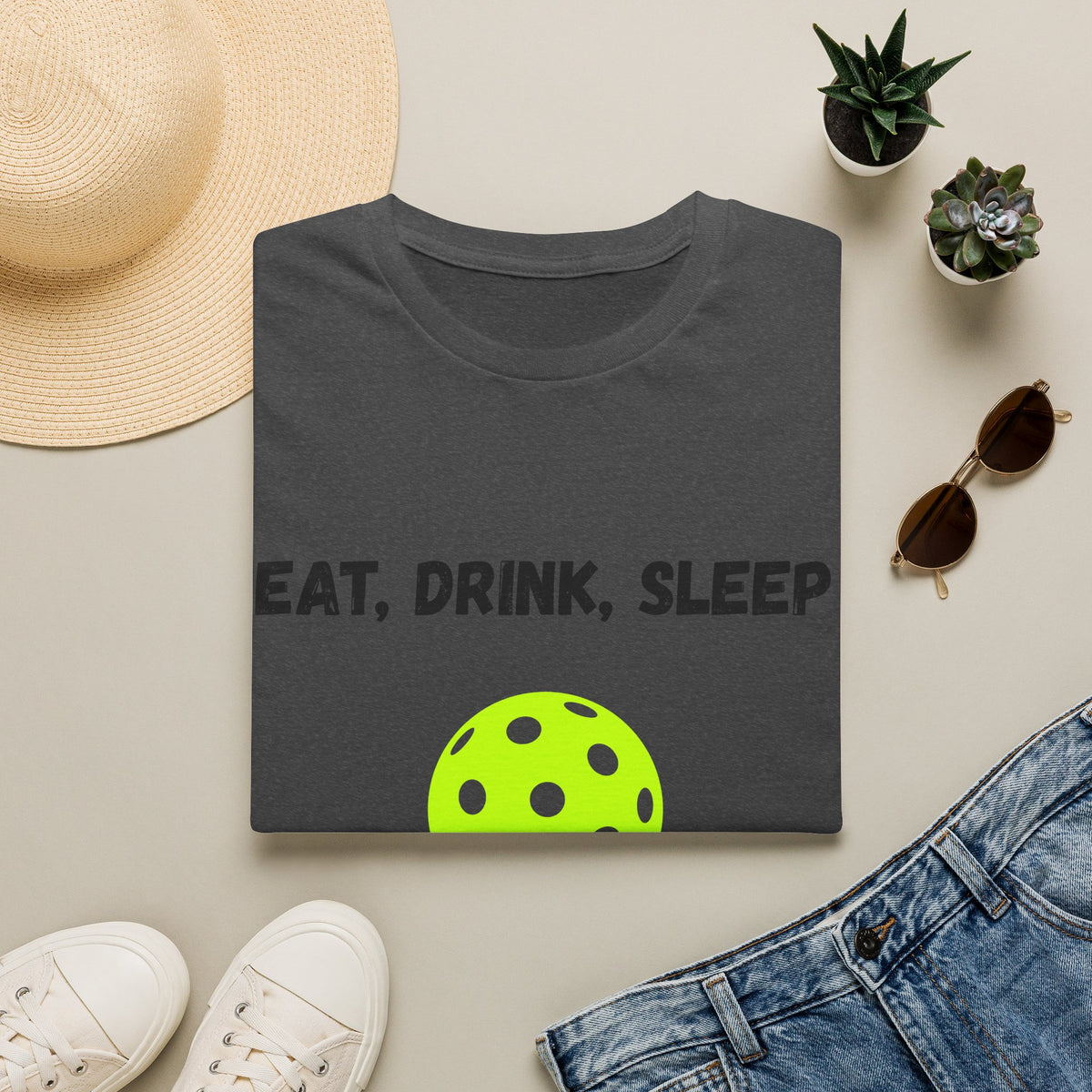 Eat, Drink, Sleep Play Pickleball T-Shirt