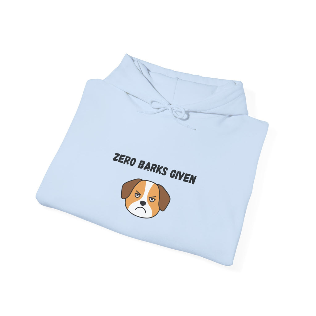 Zero Barks Given Hoodie