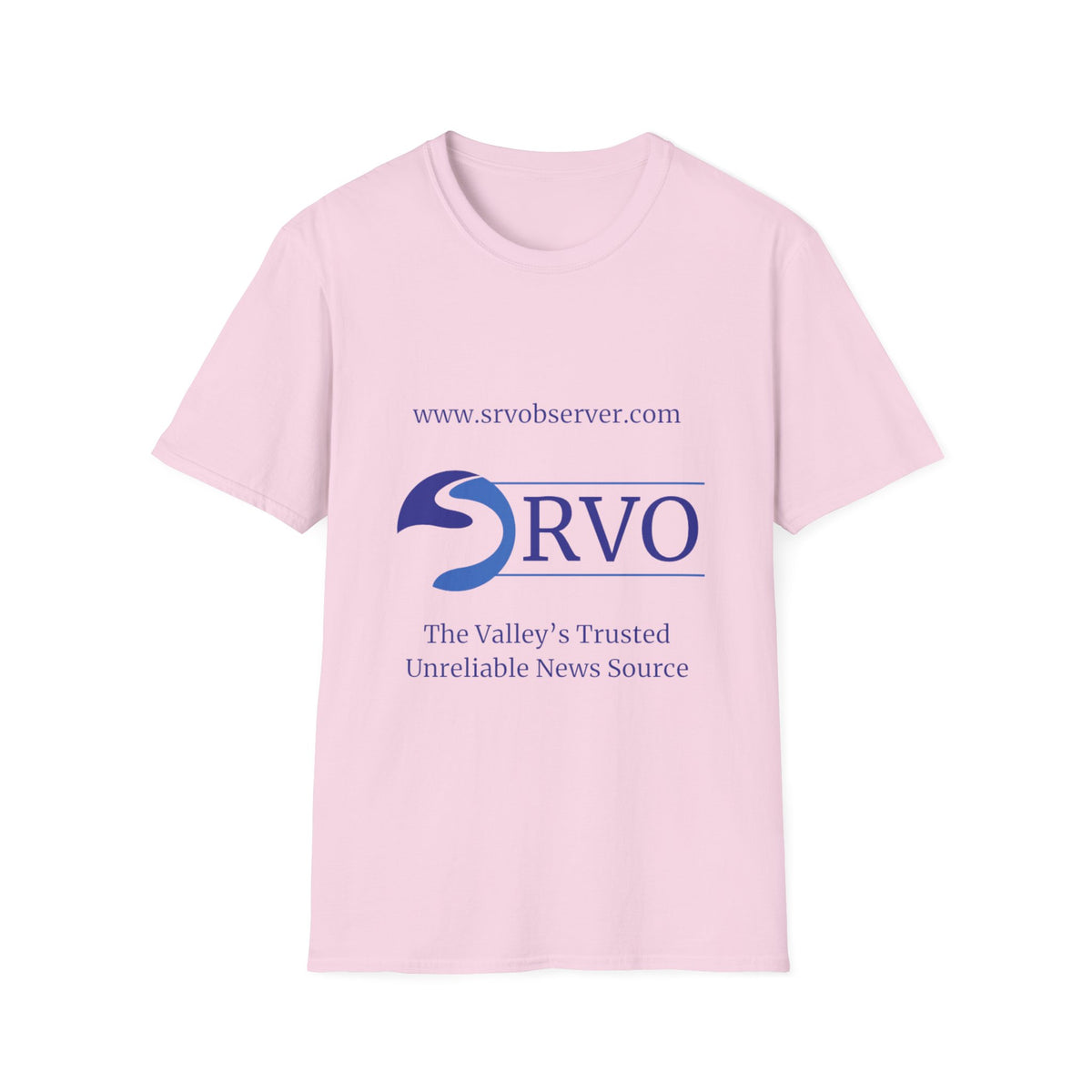 SRVO- The Valley's Trusted Unreliable News Source T-Shirt
