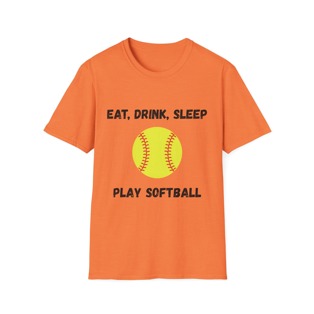 Eat, Drink, Sleep Play Softball T-Shirt