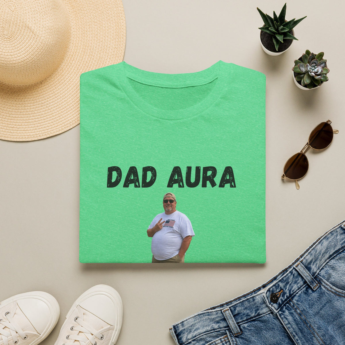 Dad Aura, No Cap T-Shirt