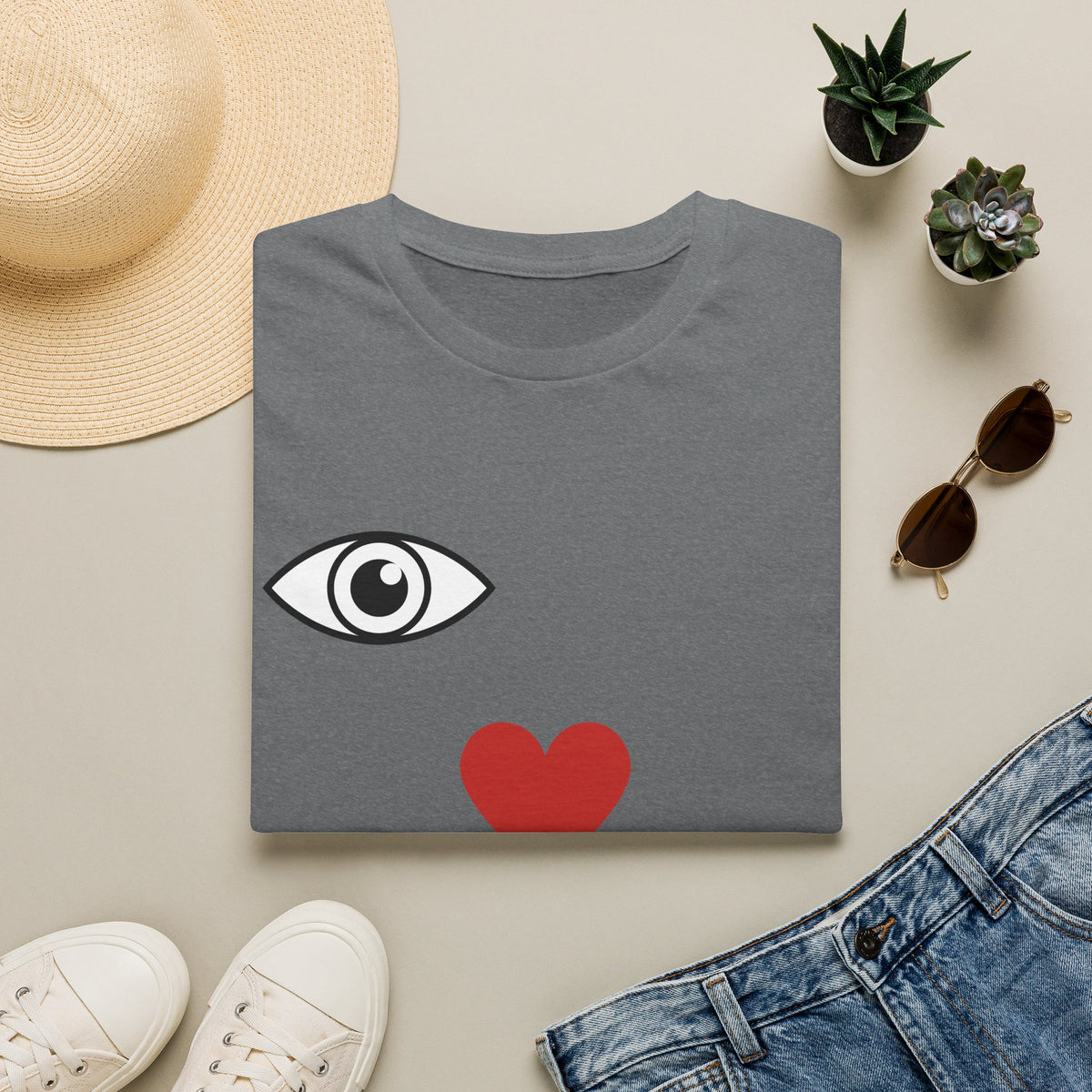Eye Love Pickleball- Diagonal