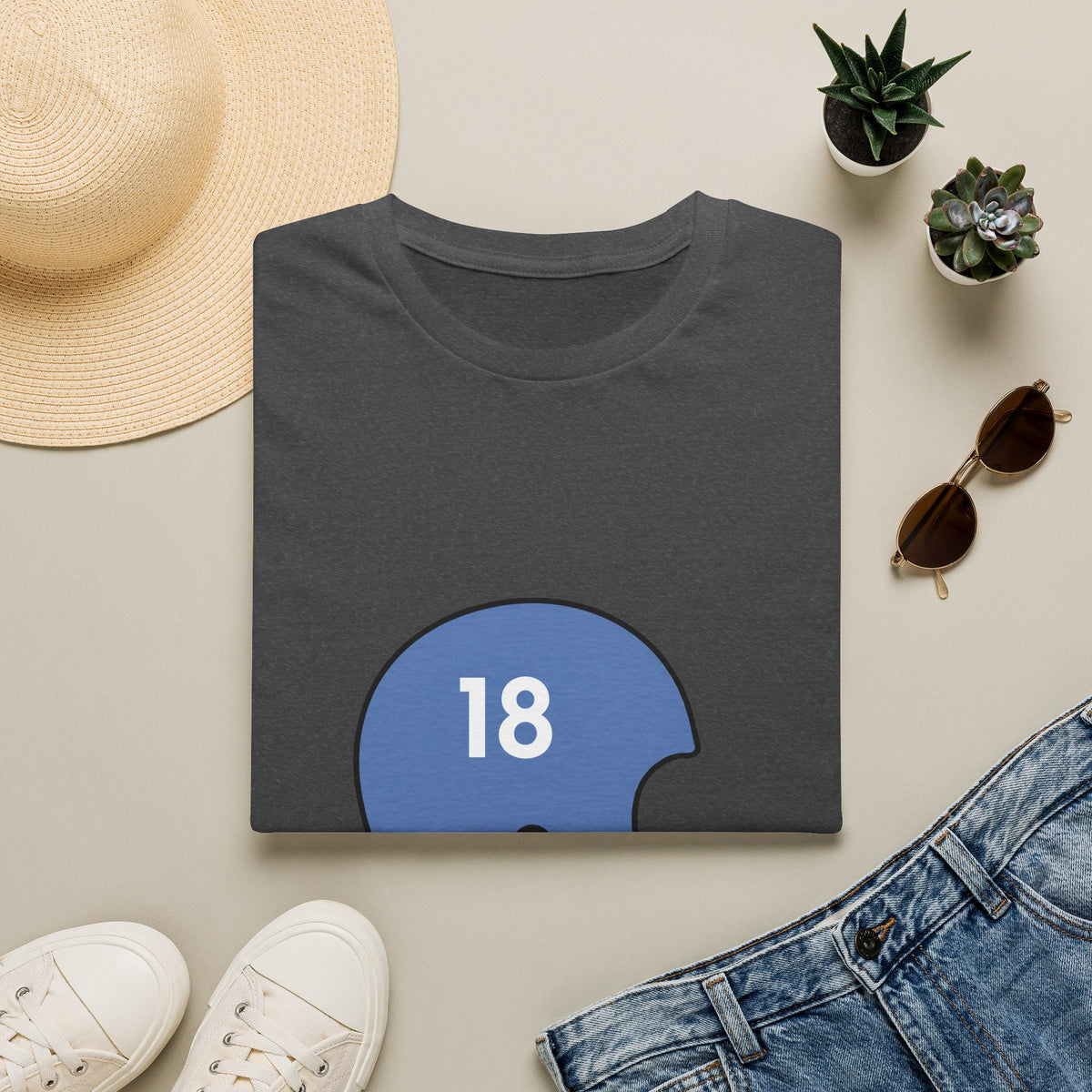 Miss. #18 Vintage Helmet T-Shirt