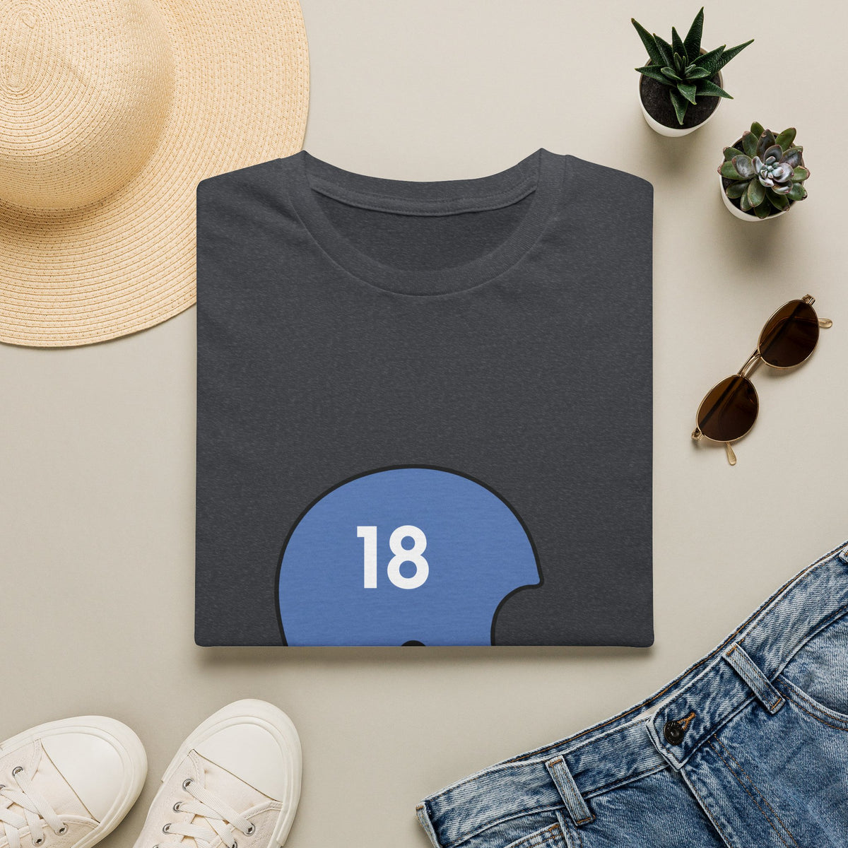 Miss. #18 Vintage Helmet T-Shirt