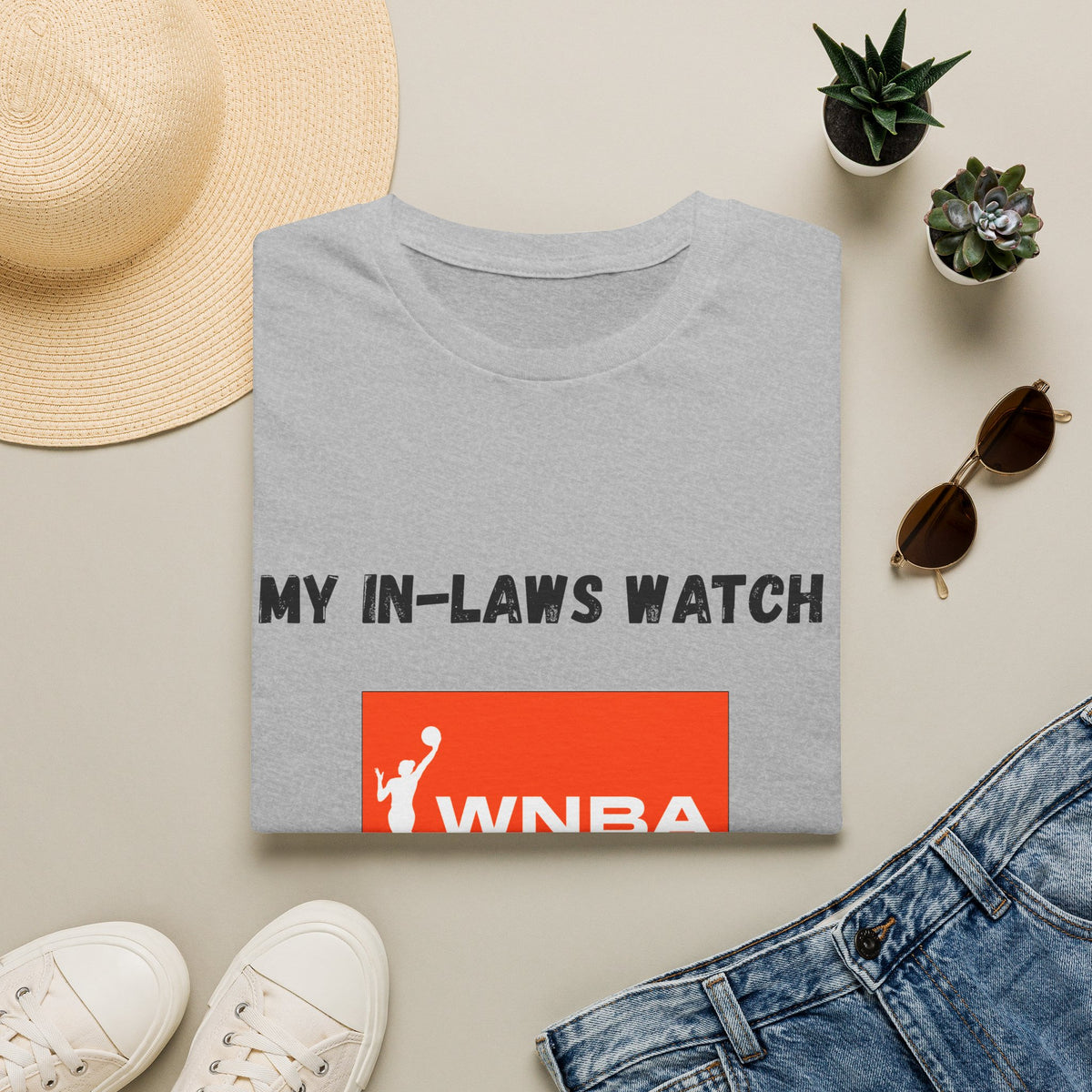 My In-Laws Watch WNBA T-Shirt
