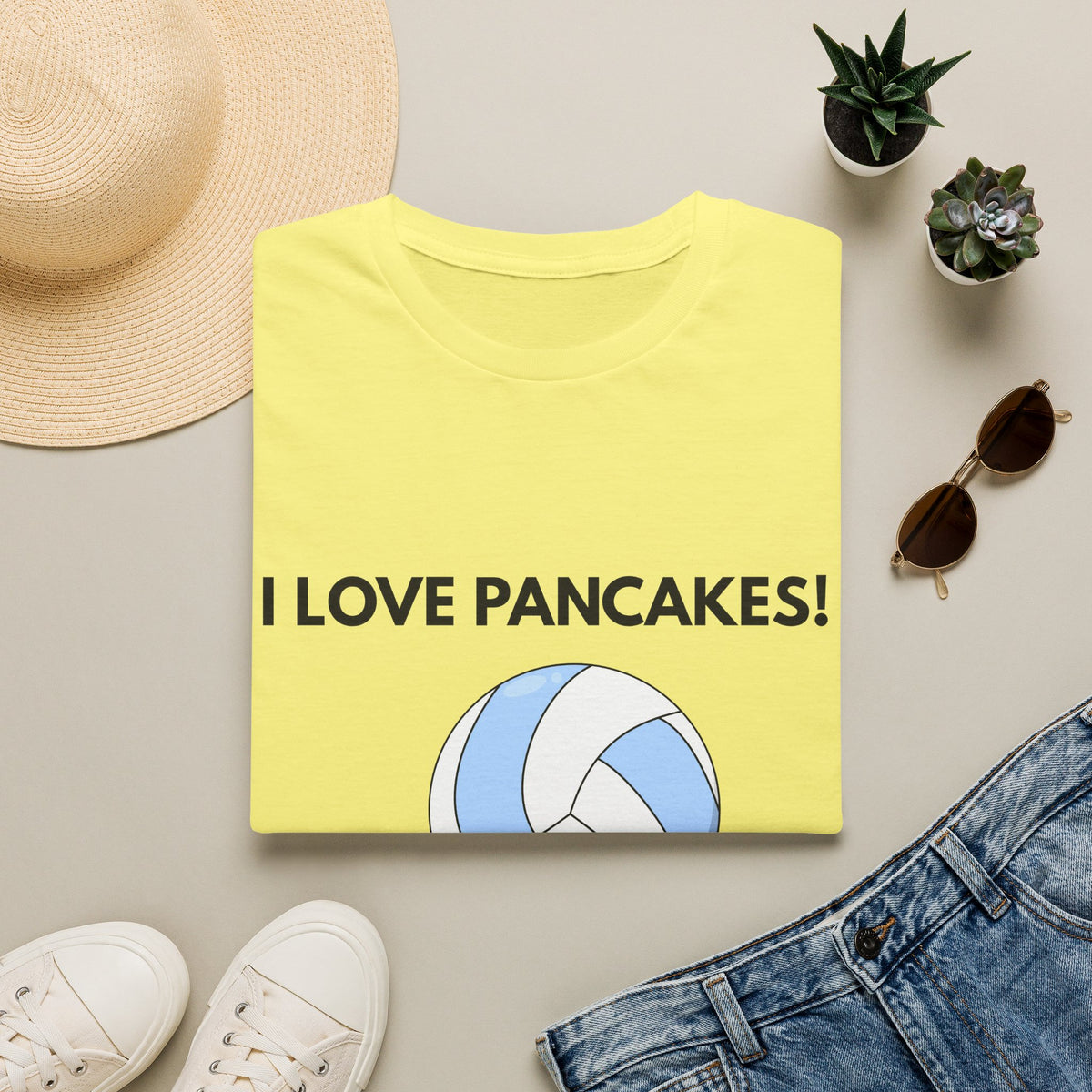I Love Pancakes- Volleyball