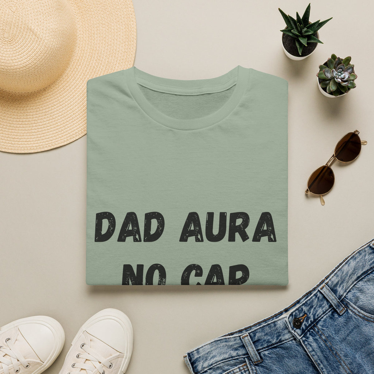 Dad Aura, No Cap T-Shirt
