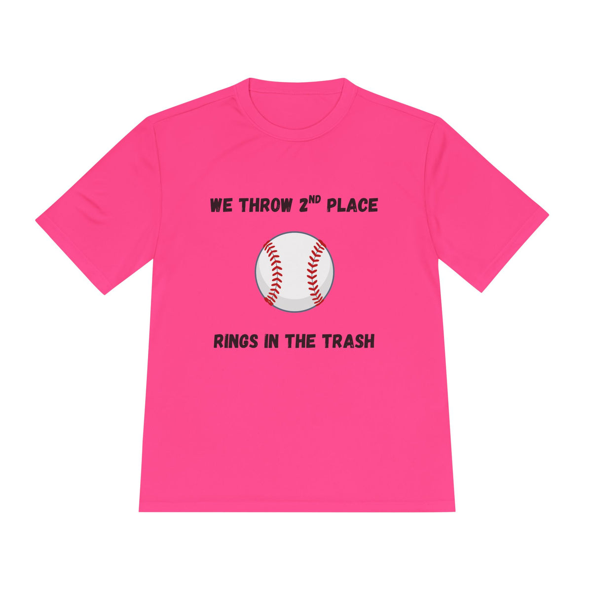 2nd Place Rings in Trash- Baseball