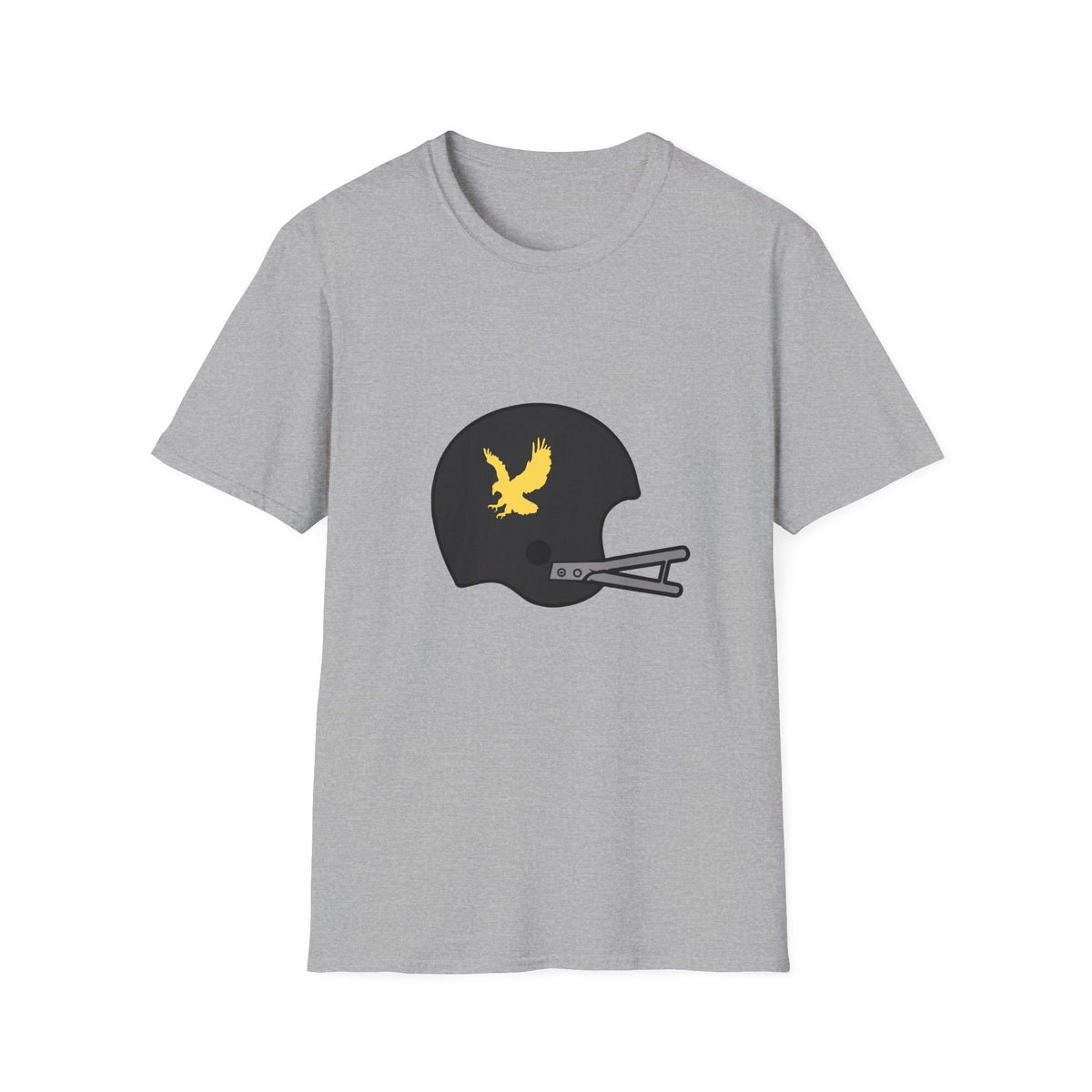 Black & Gold Vintage Helmet T-Shirt