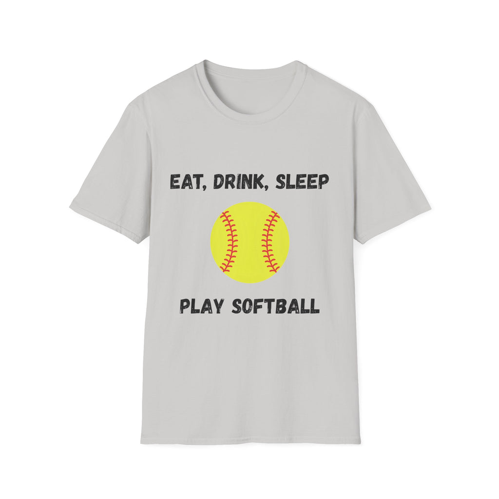 Eat, Drink, Sleep Play Softball T-Shirt
