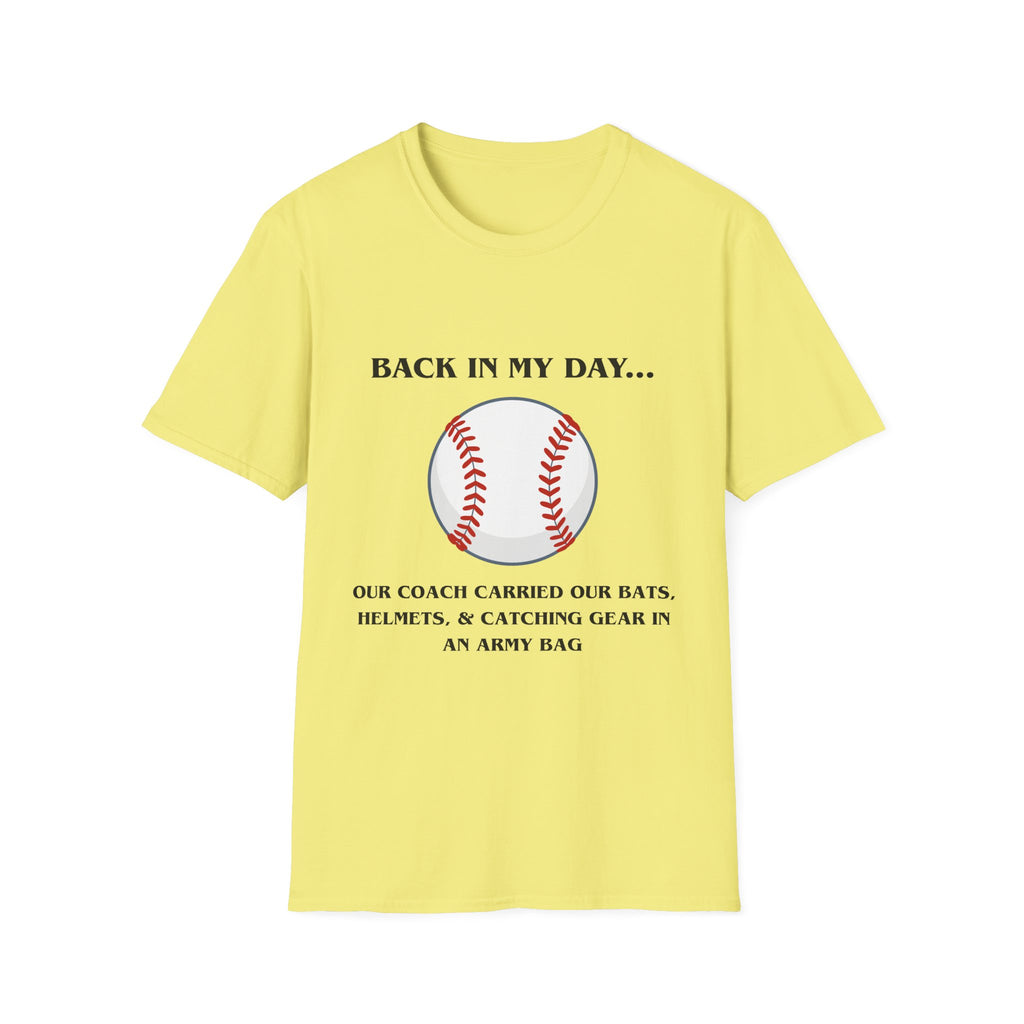 BIMD- Baseball Equipment in Army Bag