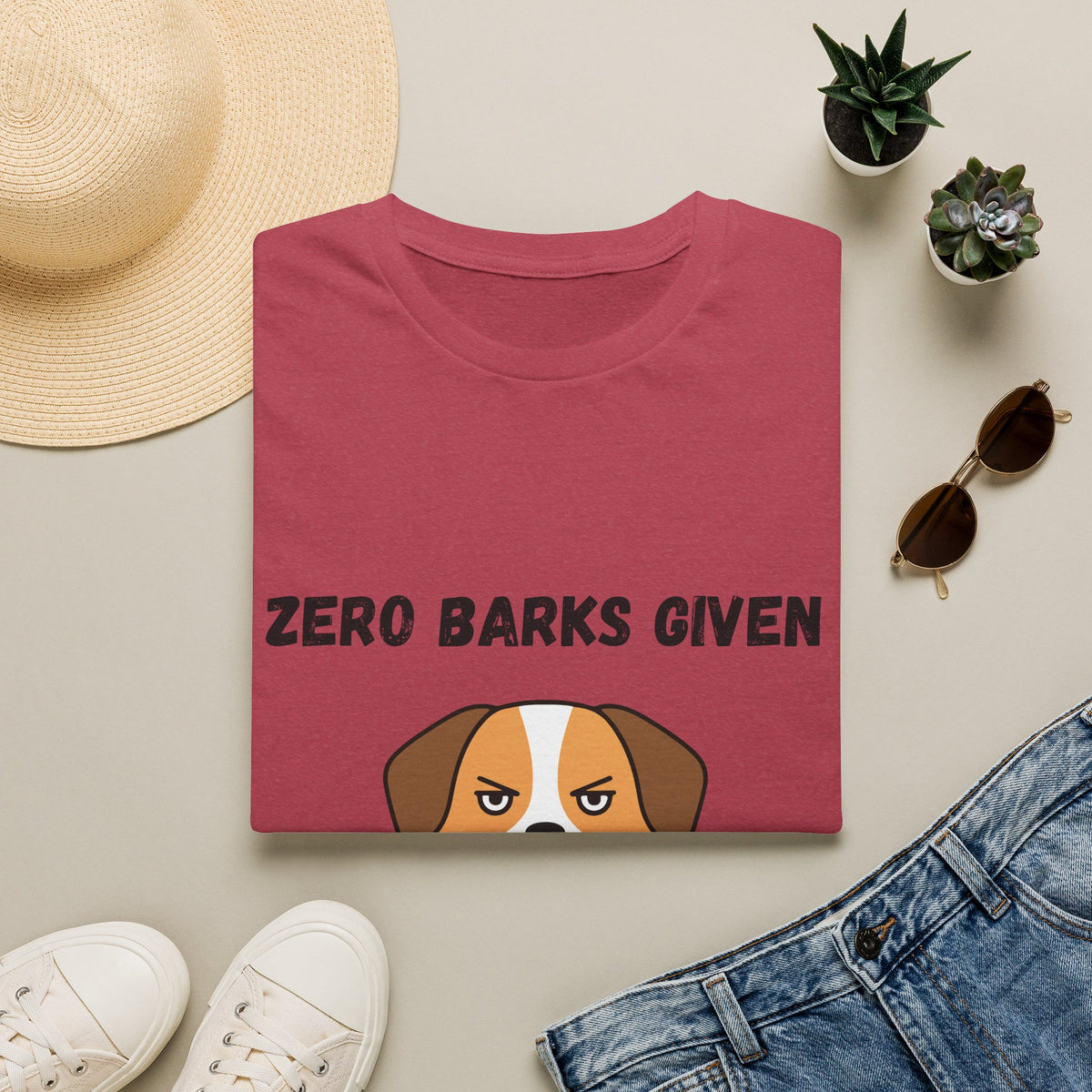 Zero Barks Given T-Shirt