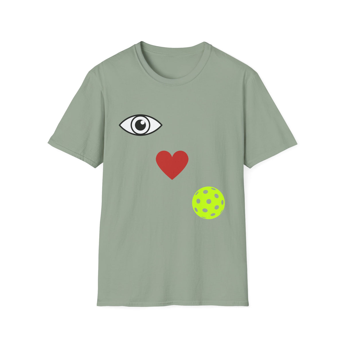 Eye Love Pickleball- Diagonal