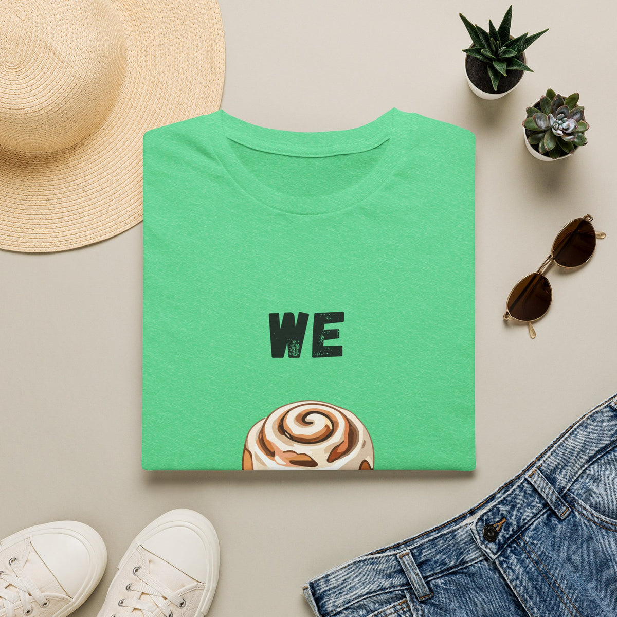 We Rollin- Cinnamon Roll T-Shirt