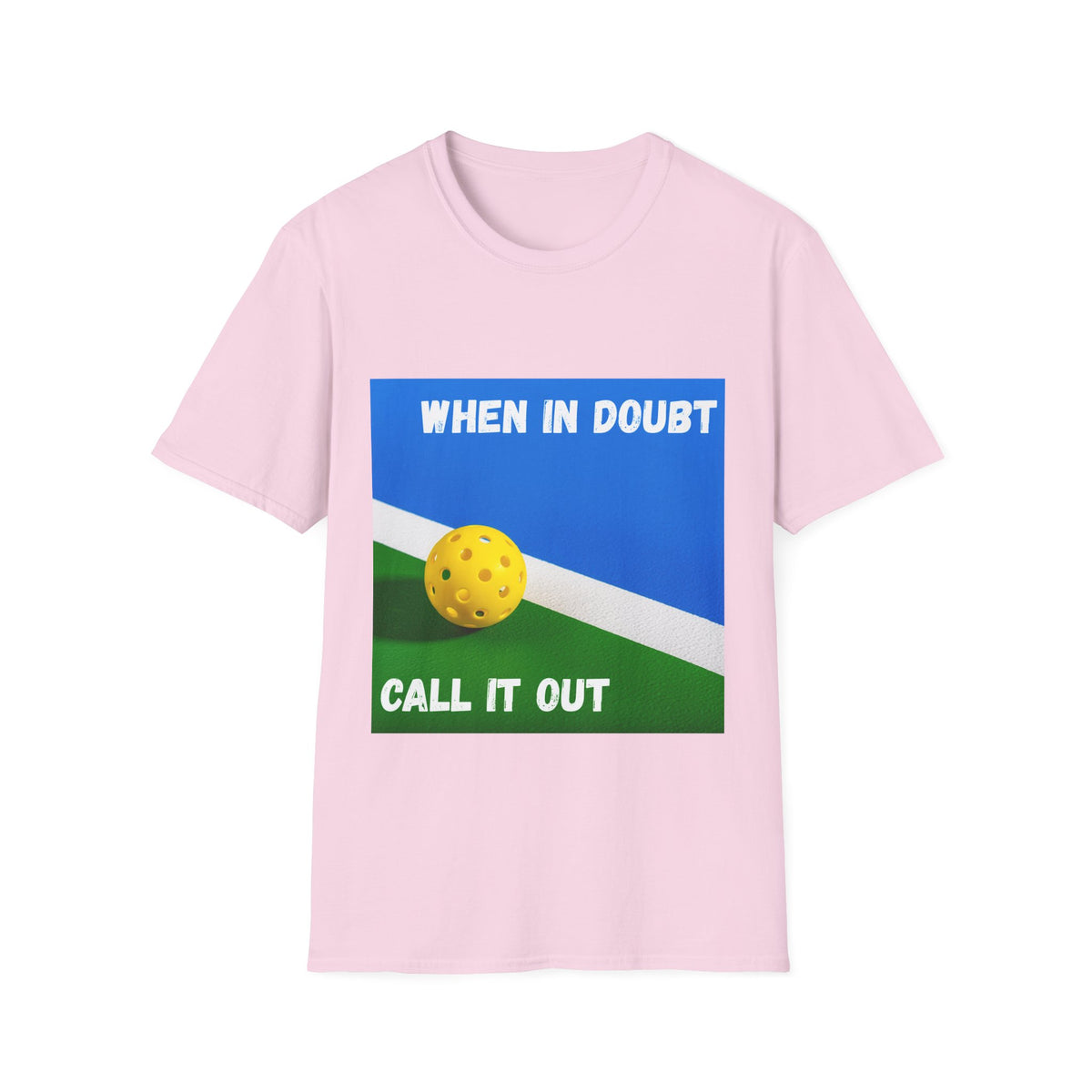 When in Doubt, Call it Out- Pickleball