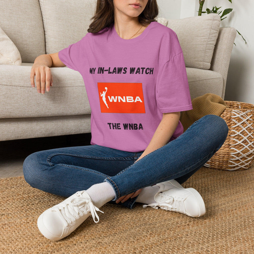 My In-Laws Watch WNBA T-Shirt
