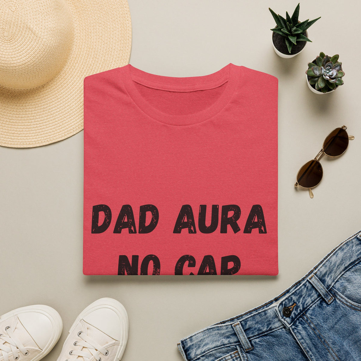 Dad Aura, No Cap T-Shirt