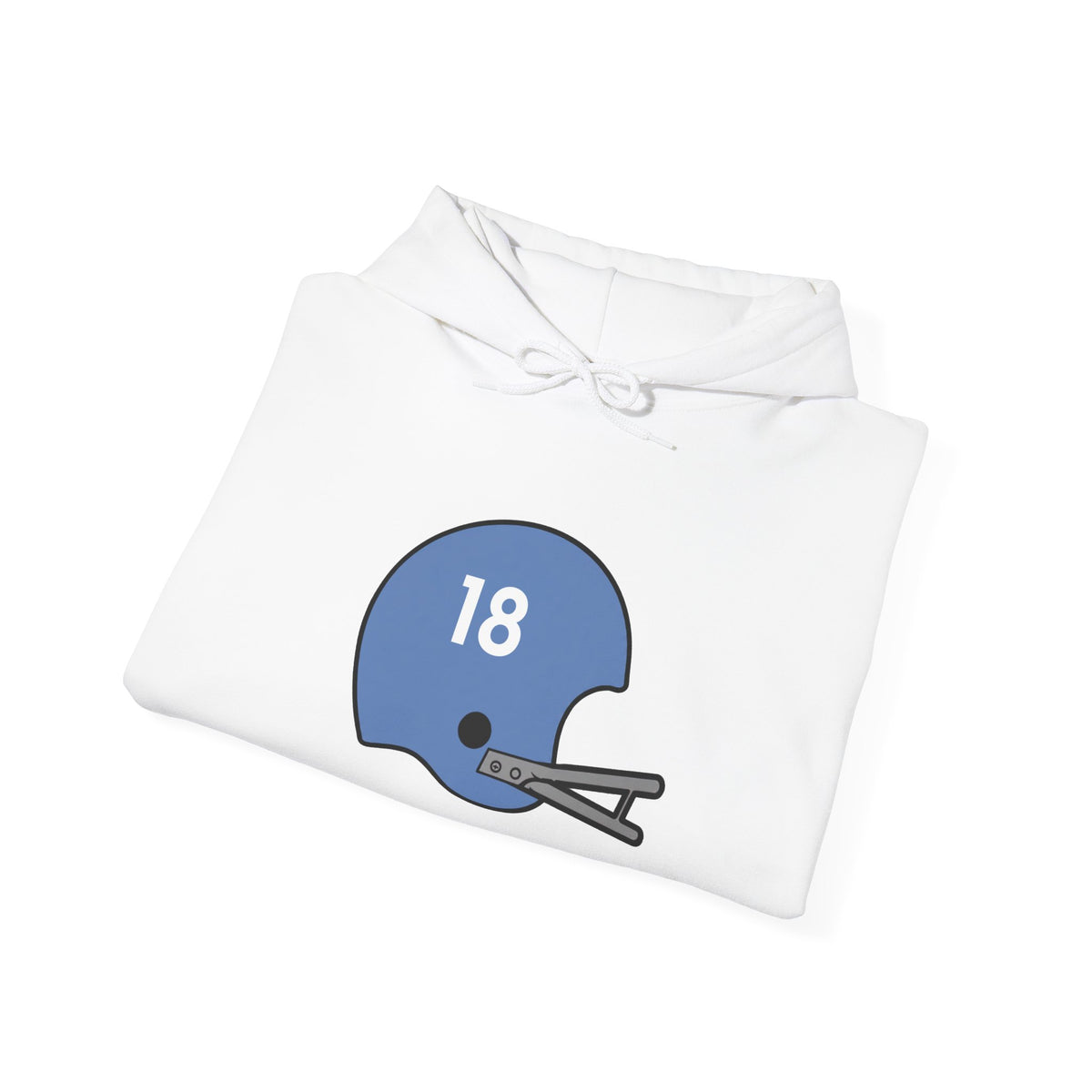 Miss. #18 Football Hoodie — Classic Collegiate Pullover