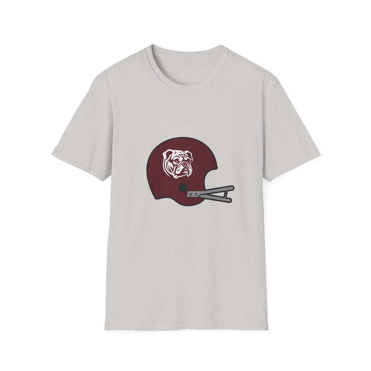 Maroon & White Vintage Helmet- Maroon