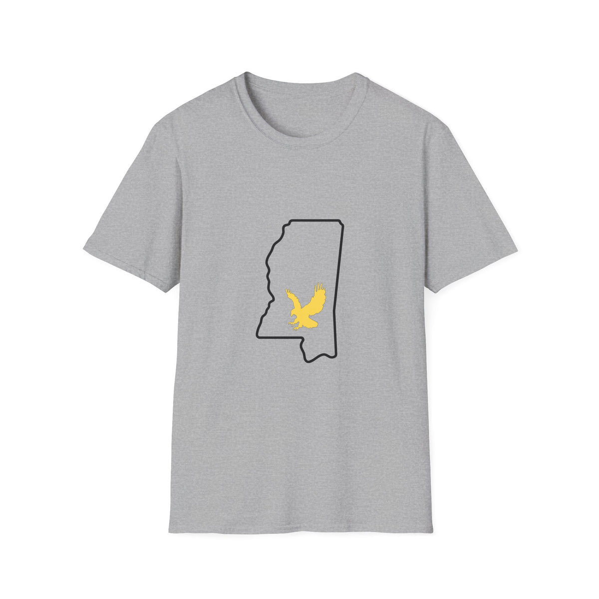 Black & Gold- MS Outline- Golden Eagle