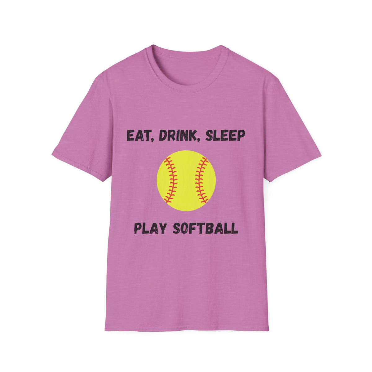 Eat, Drink, Sleep Play Softball T-Shirt