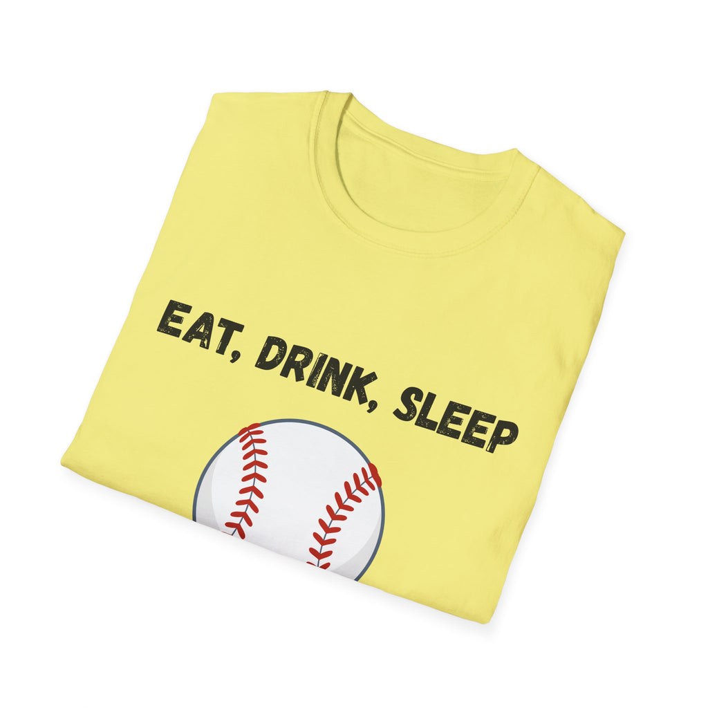 Eat, Drink, Sleep Play Baseball T-Shirt