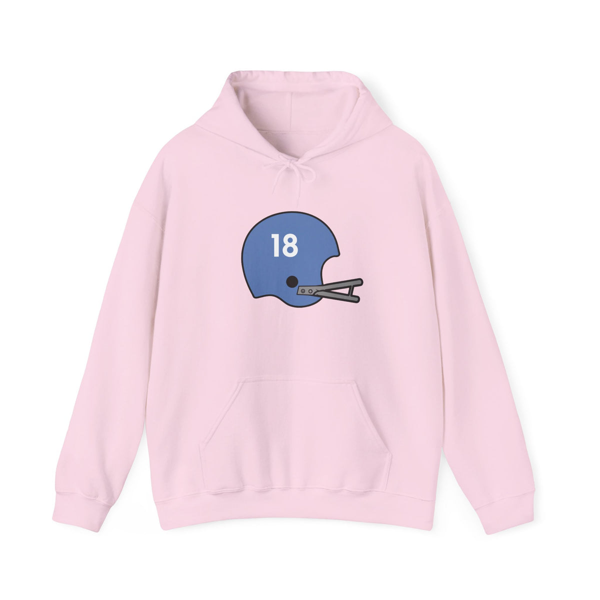 Miss. #18 Football Hoodie — Classic Collegiate Pullover