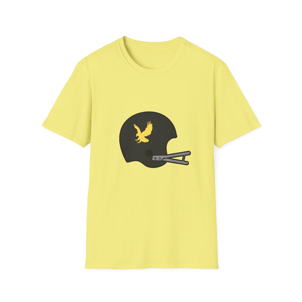 Black & Gold Vintage Helmet T-Shirt