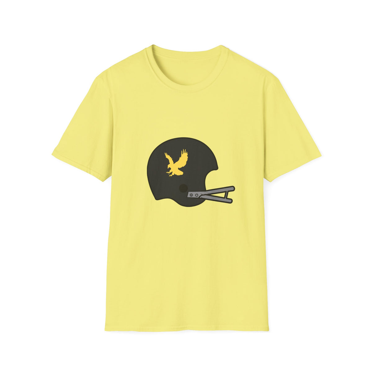 Black & Gold Vintage Helmet T-Shirt
