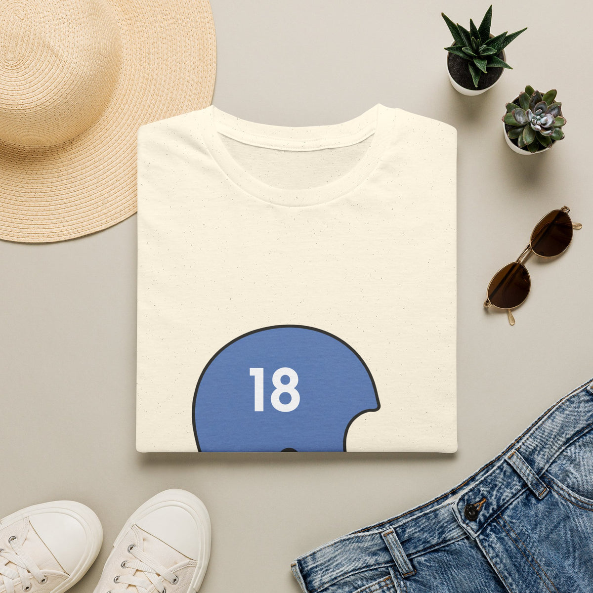 Miss. #18 Vintage Helmet T-Shirt
