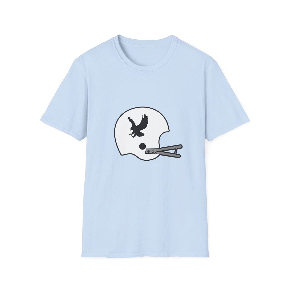 Black & Gold Vintage Helmet T-Shirt
