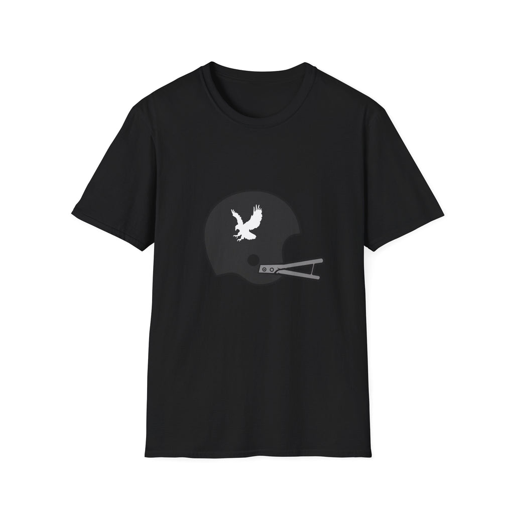 Black & Gold Vintage Helmet T-Shirt