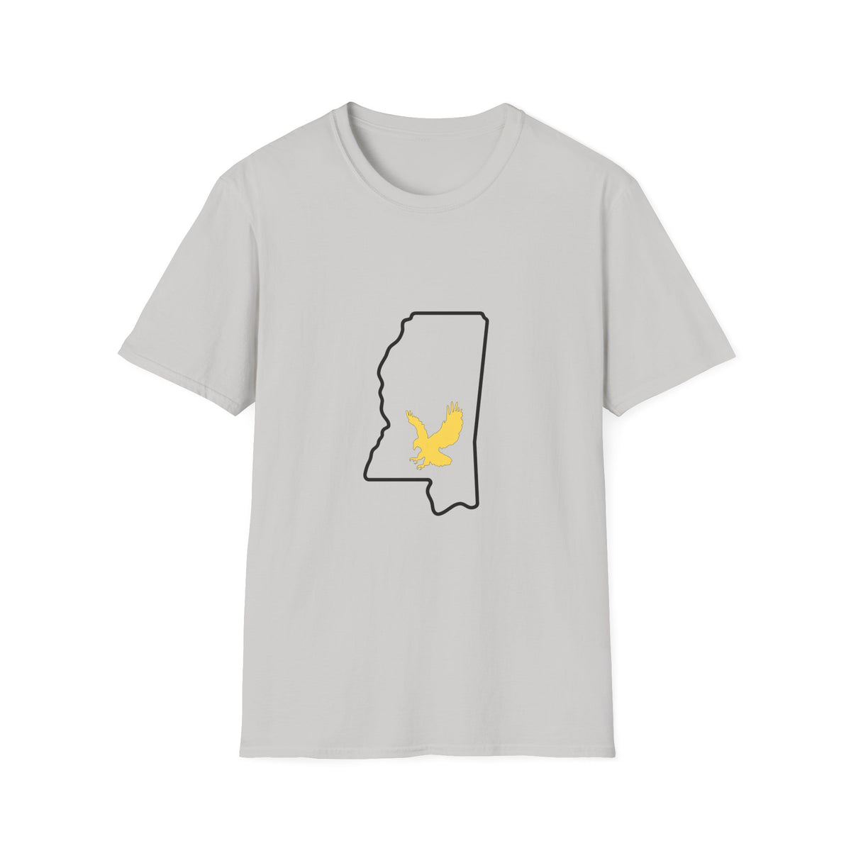 Black & Gold- MS Outline- Golden Eagle