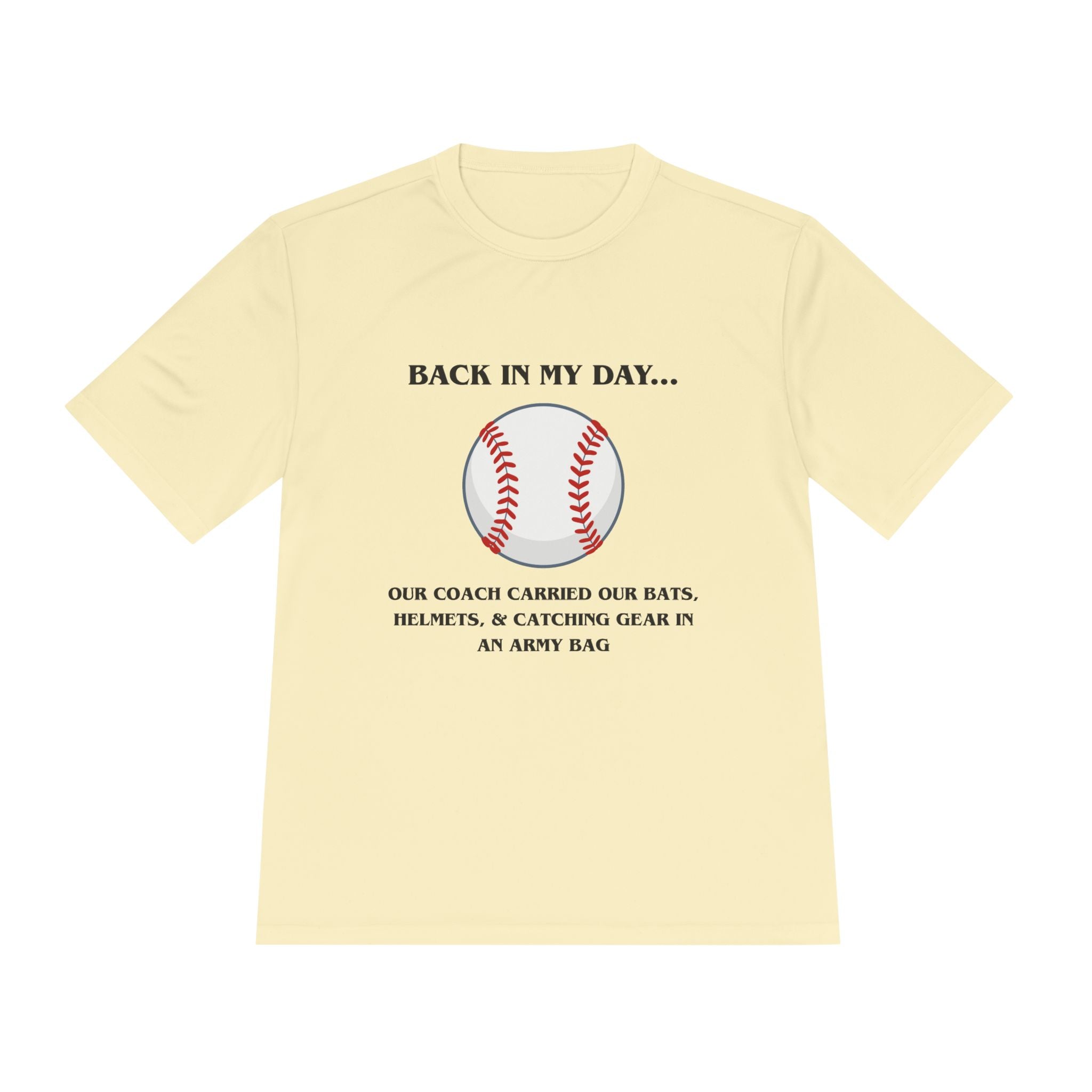 BIMD- Baseball Equipment in Army Bag