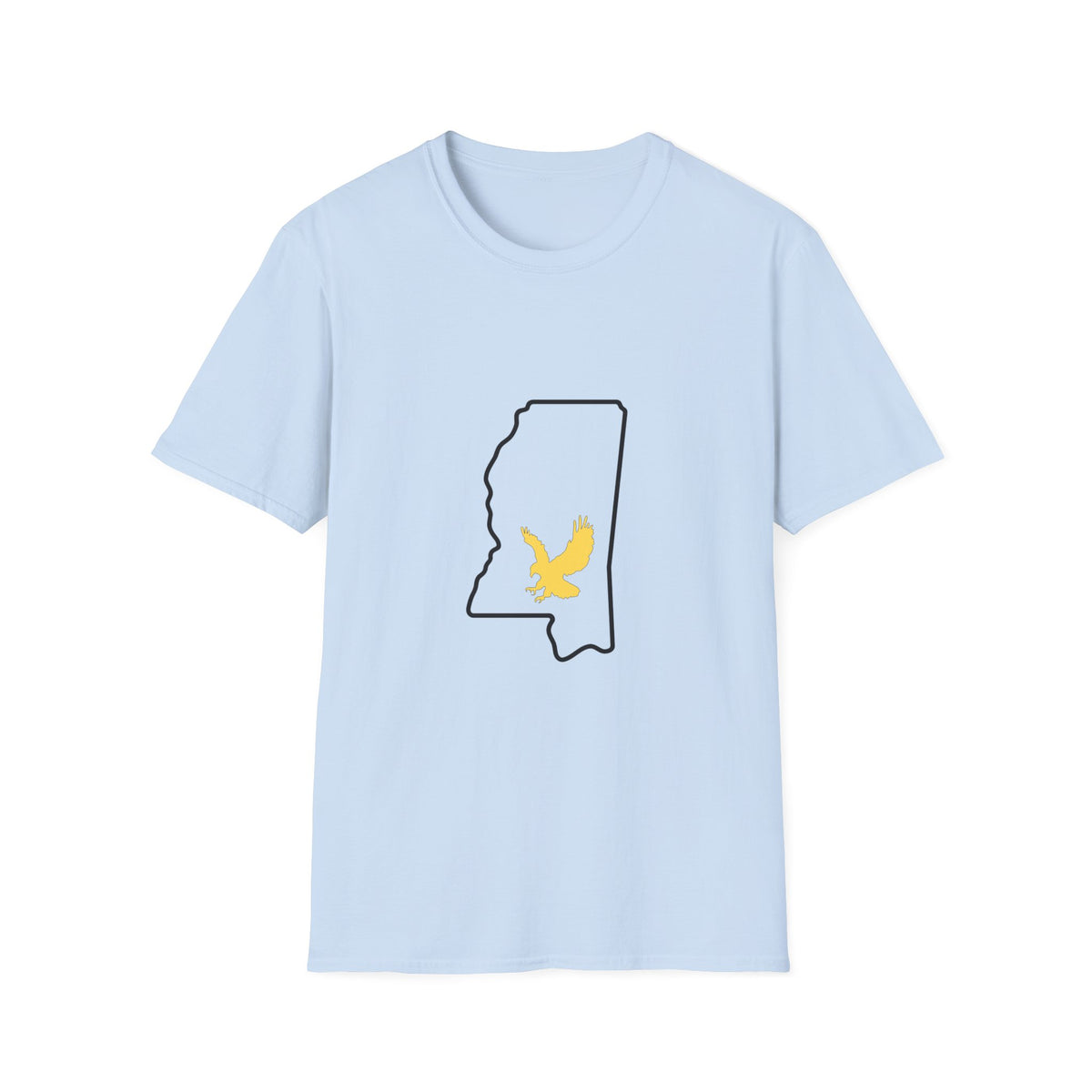 Black & Gold- MS Outline- Golden Eagle