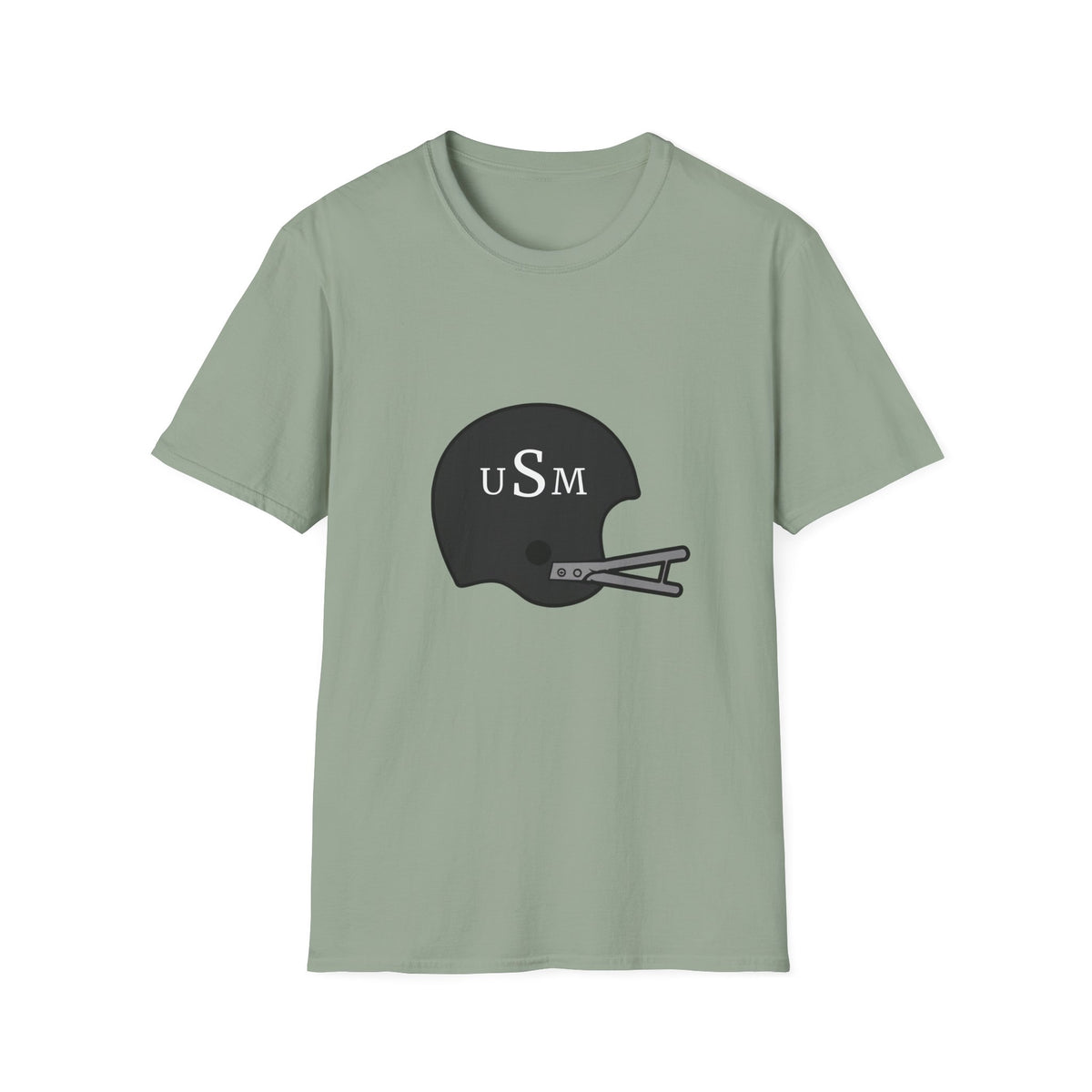 Black & Gold Vintage Helmet T-Shirt