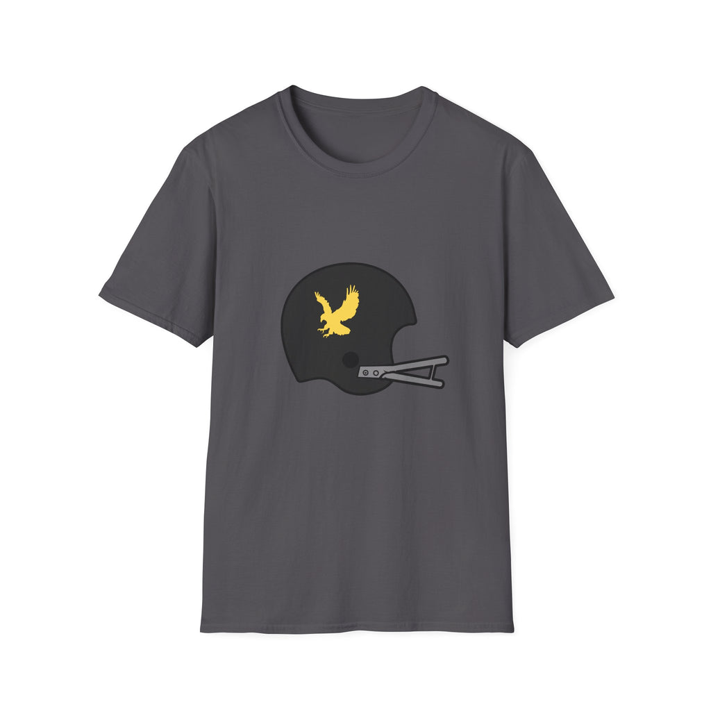 Black & Gold Vintage Helmet T-Shirt